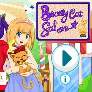 free online puzzle game beauty cat salonfor girls