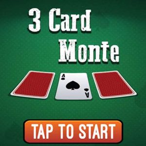Play the moste popular card games 3D monte