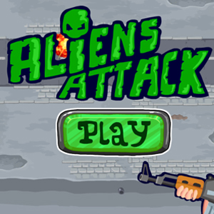 Unblock shooting game Aliens attack