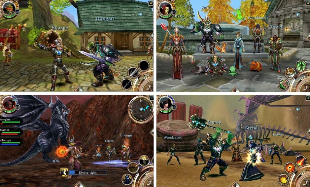 Best 5 Free Massively Multiplayer Online Role Playing Games