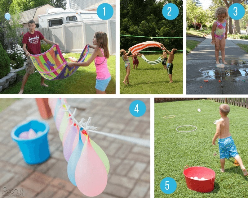 5 Fun Backyard Water Games for Kids